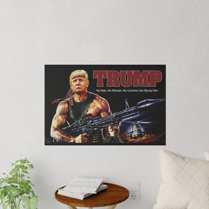 Donald Trump Rambo Style MAGA Wall Decals 3 sizes
