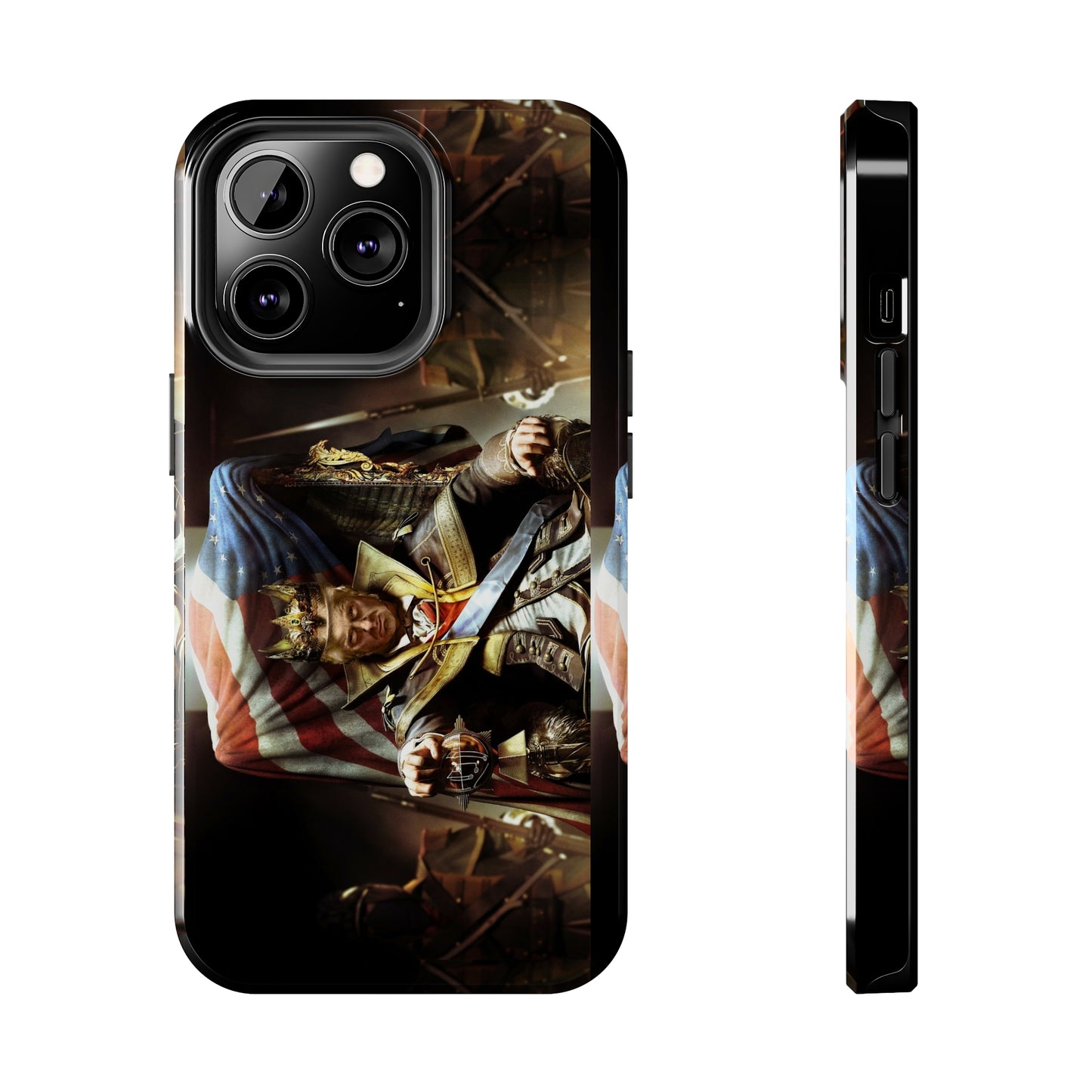 King Donald Trump Emperor Apple iPhone Tough Phone Cases