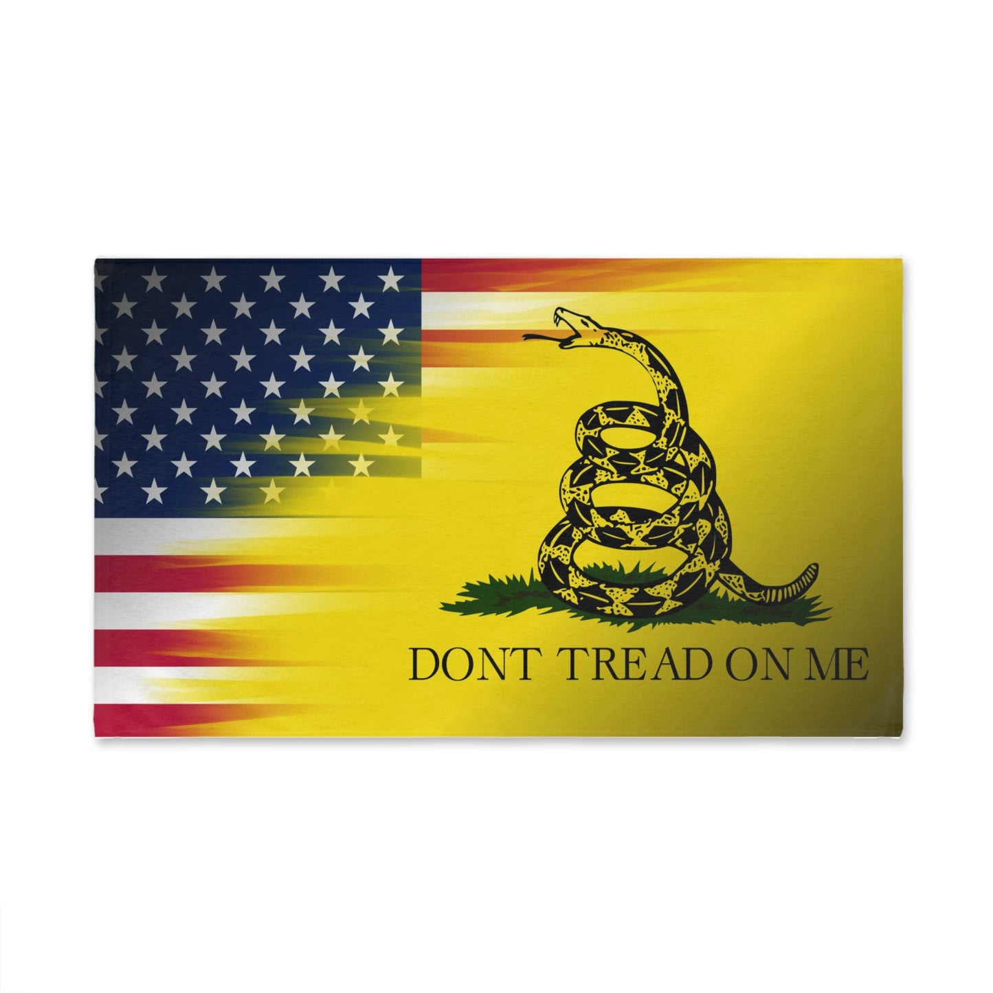 Dont Tread on me American Flag Gadsden Kitchen Bathroom Soft Hand Towel