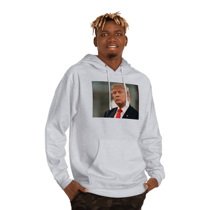 Trump Portrait 2024 soft and durable Unisex Hooded Sweatshirt Choose color and size