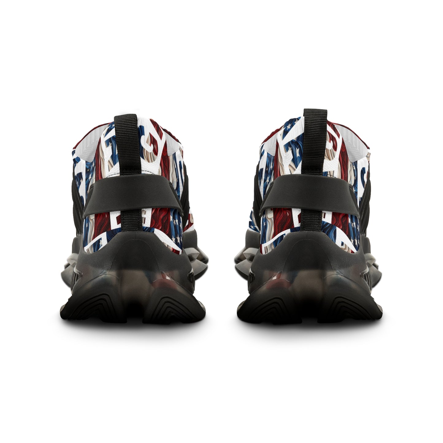 MAGA Trump 2024 Mesh-Sneaker für Herren in Rot, Weiß und Blau