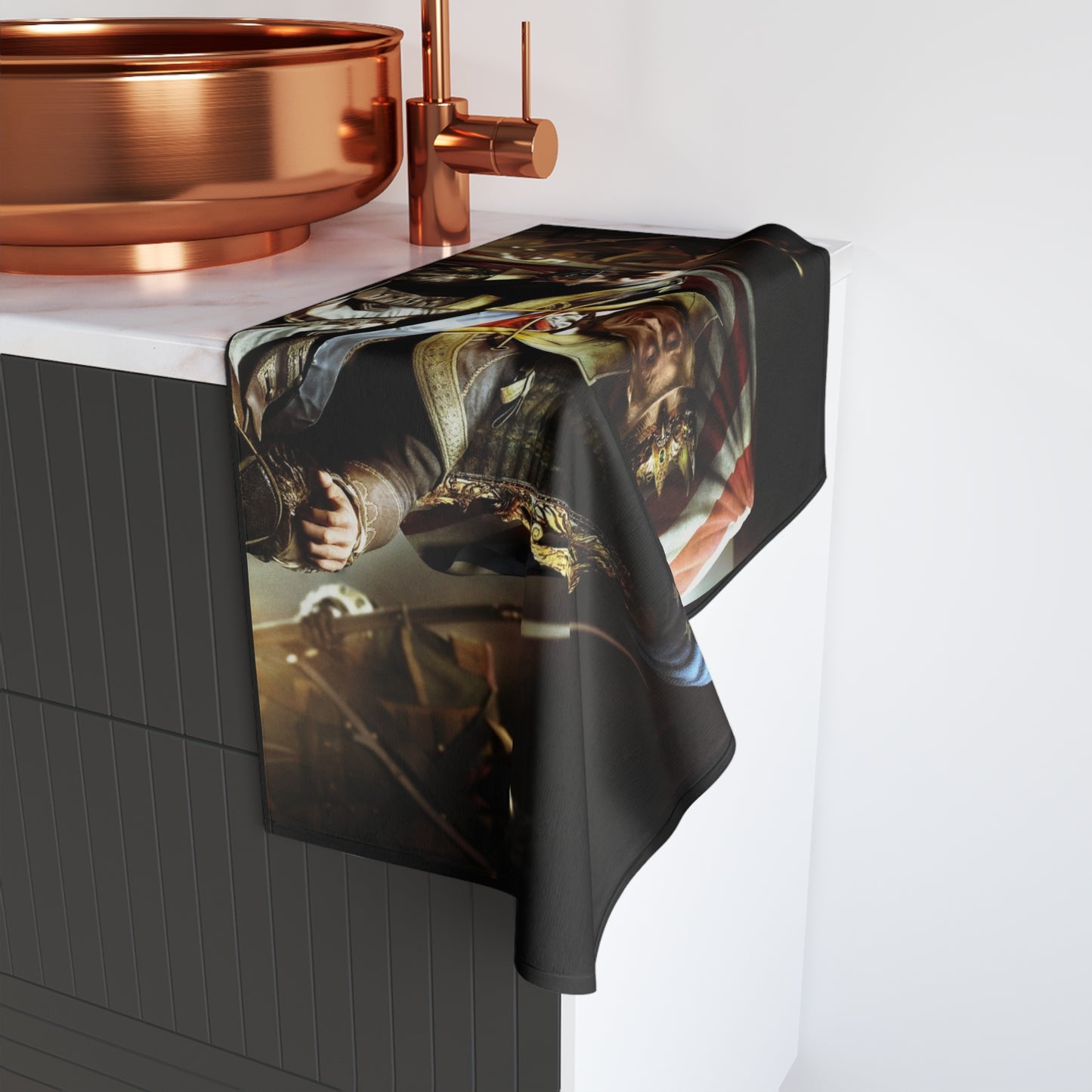 King Emperor Trump 2024 High Definition Print Kitchen Bathroom Soft Hand Towel