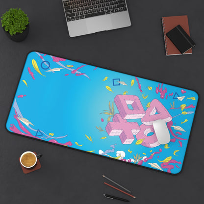 Playstation Blue High Definition Game Home Video Game PC PS Desk Mat Mousepad