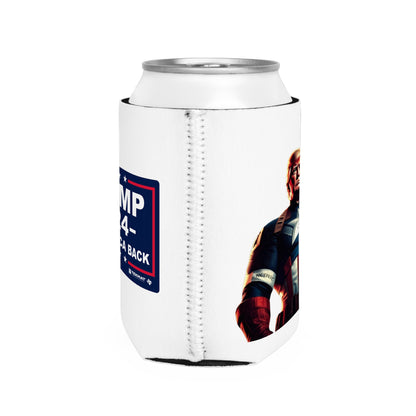 Captain Trump Can Coozie Sleeve 2-sided
