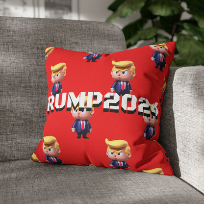Little Trump 2024 Republican Red Soft Comfy Throw Pillow Case MAGA Gift