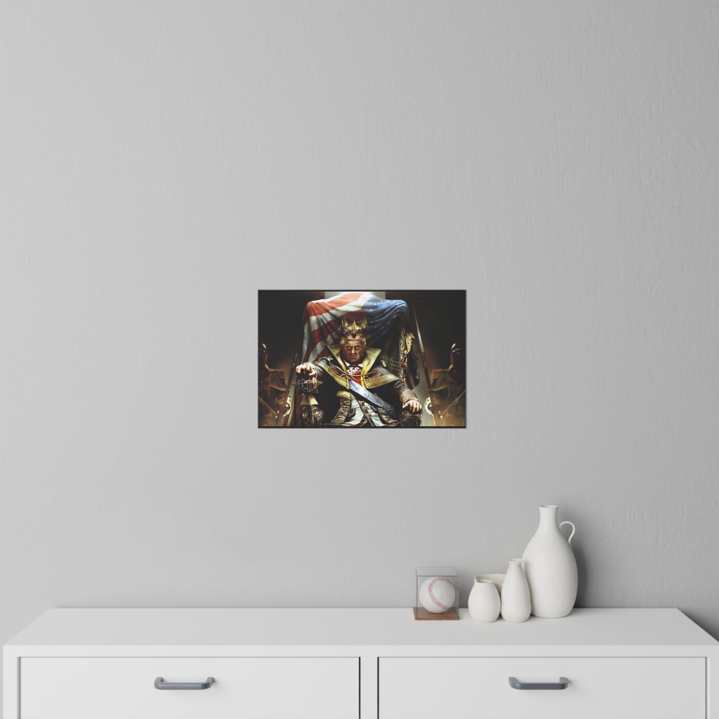 Donald Trump Emperior Style MAGA Wall Decals 3 sizes