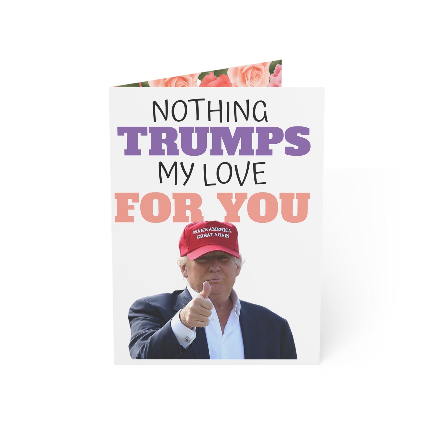 Nothing Trumps my Love for You Mother's Day Roses greeting Card