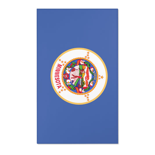 The ORIGINAL Minnesota State Flag large floor Area Rugs