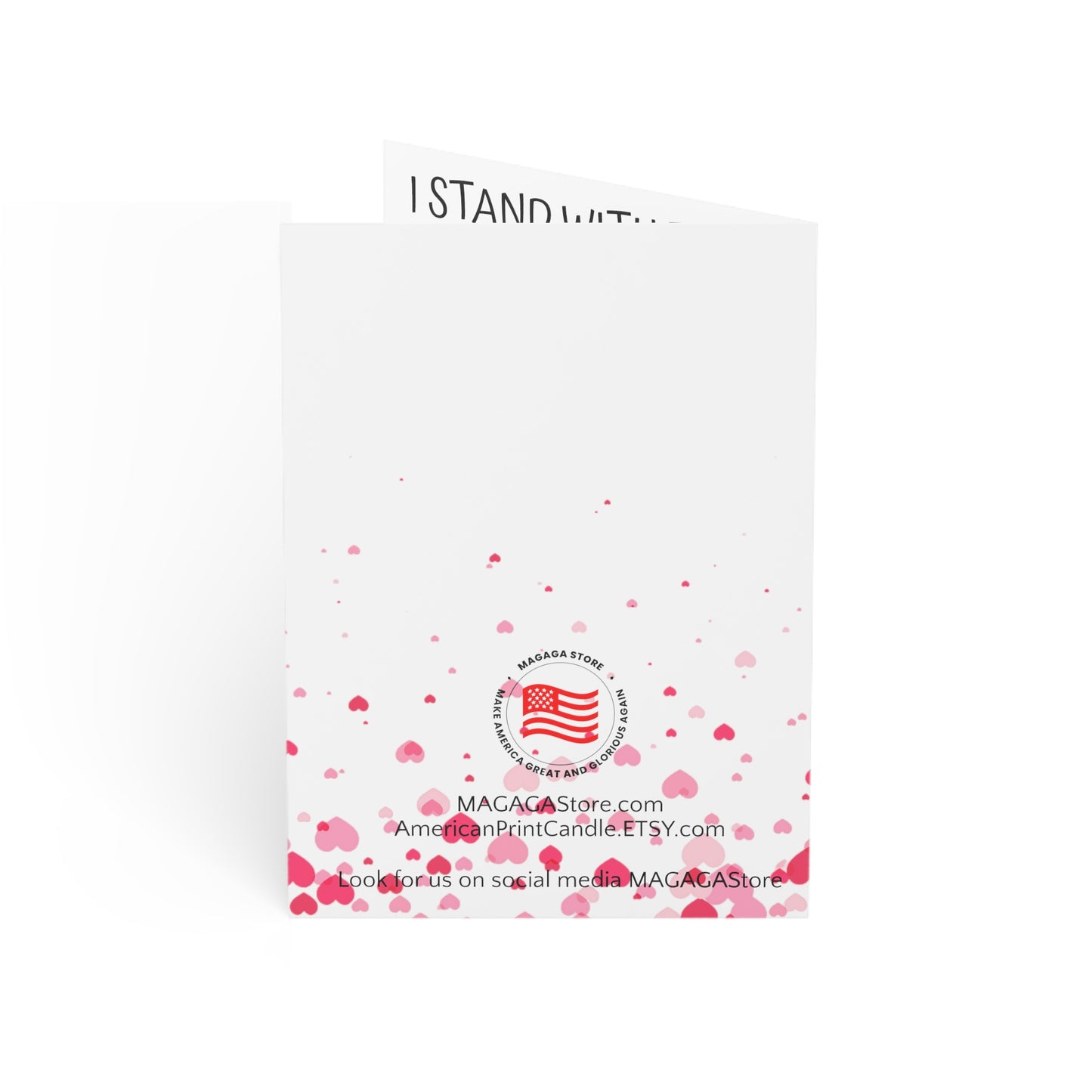 I love you like Trump loves Texas MAGA Anniversary or Mother's Day Card Gift