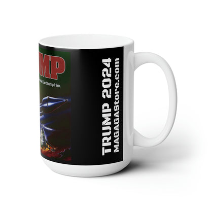 Donald Trump Rambo Style Jumbo Ceramic Coffee Mug 15oz