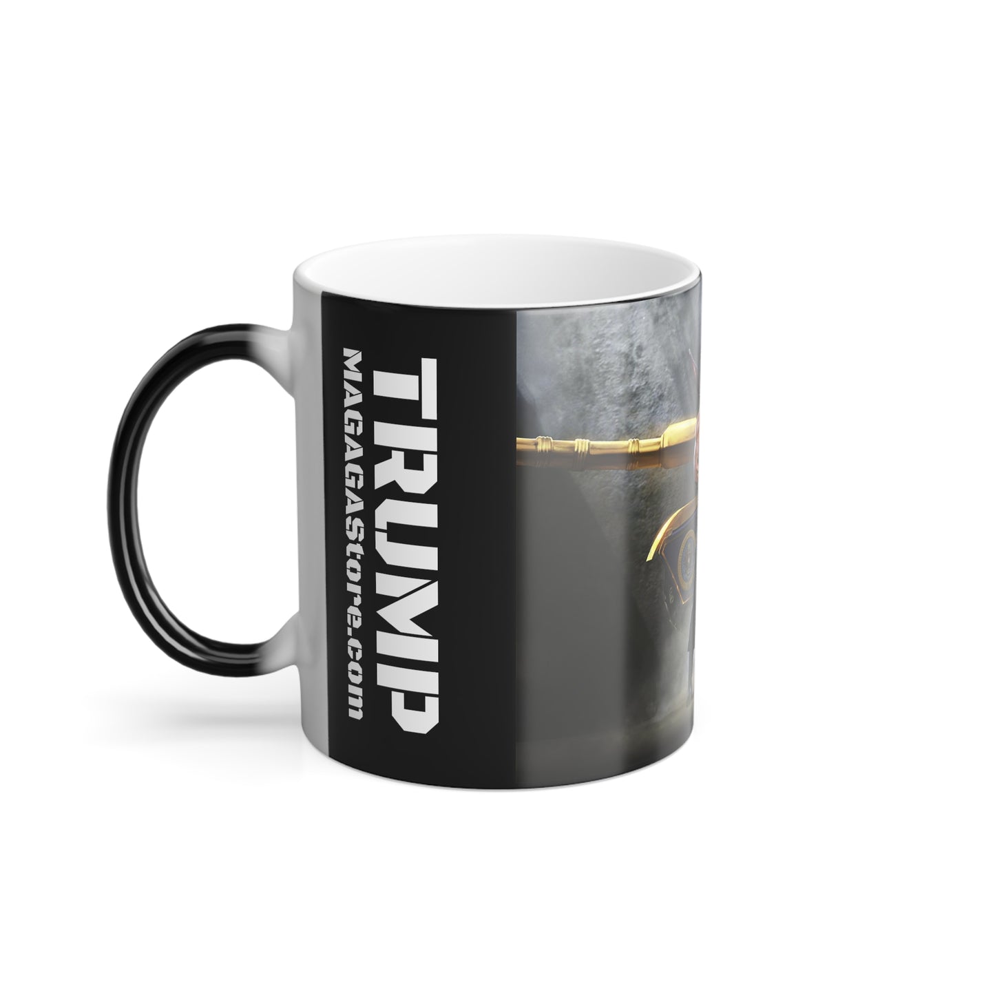 Color Morphing Rambo Patriot Trump Heat Reacting See Pictures Coffee Mug 11oz