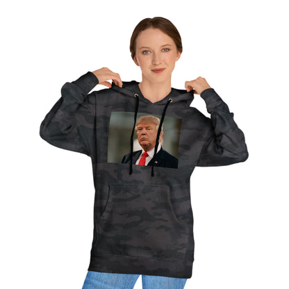 Trump Portrait 2024 soft and durable Unisex Hooded Sweatshirt Choose color and size