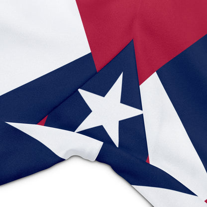 Texas State Flag Summer Rally BBQ Party Women's Workout Bike Comfy Shorts