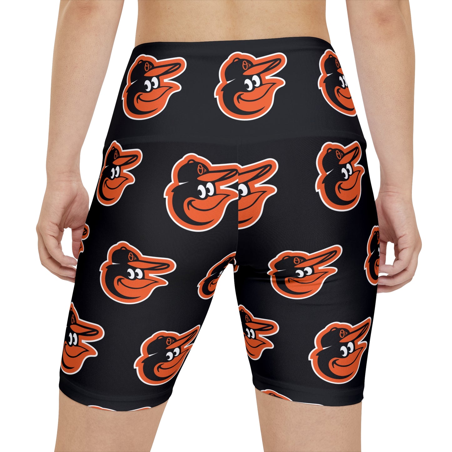 Baltimore Orioles MLB Baseball Women's Workout Bike Comfy Shorts
