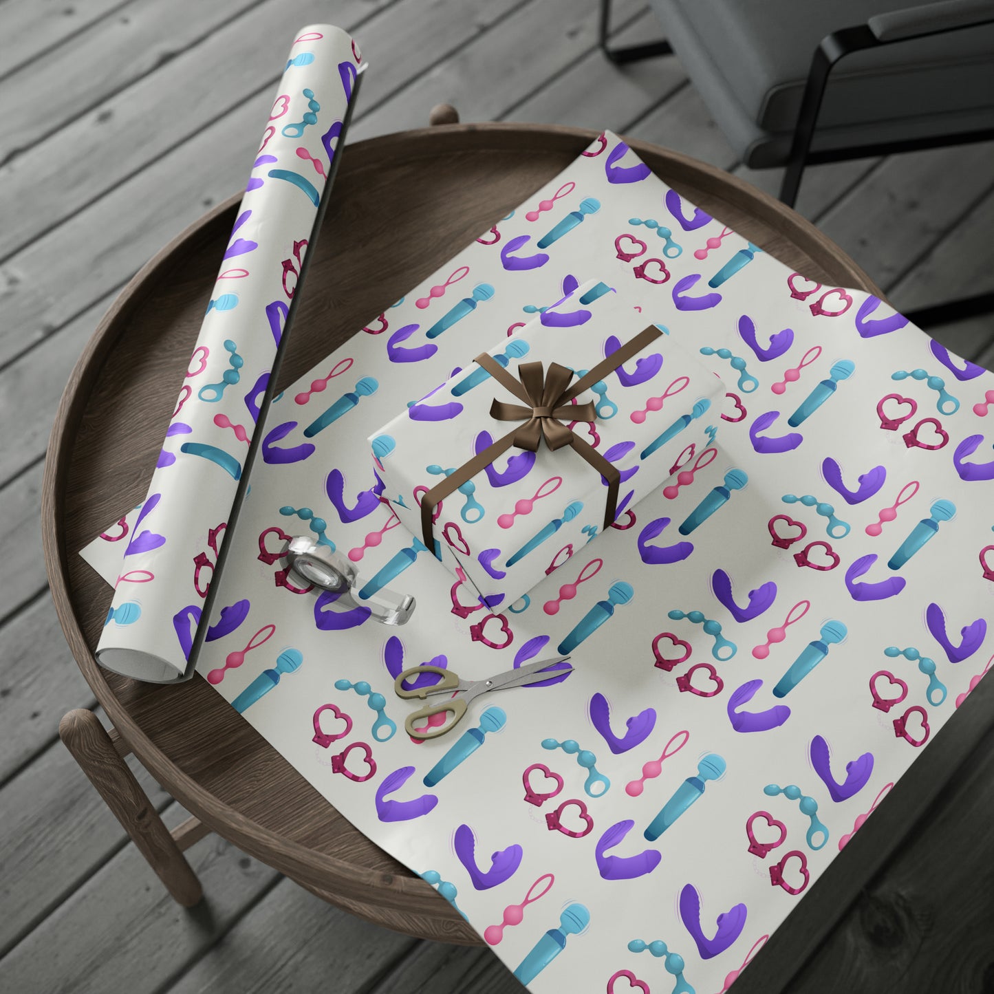 Bachelorette Party sex toy High Definition Happy Birthday gag Gift Present Wrapping Paper