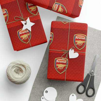 Arsenal F.C. Football Birthday Gift Wrapping Papers Holiday Sports