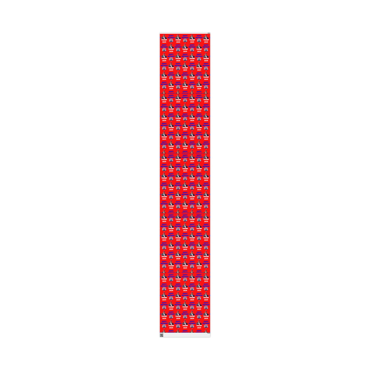 Happy Birthday Trump 2024 Red MAGA Birthday Gift Present Wrapping Paper