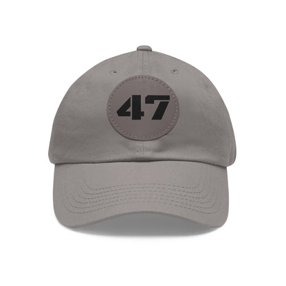 47 Leather Patch Hat