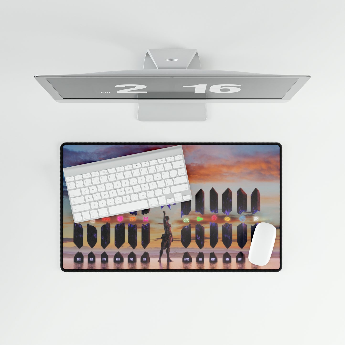 Valorant Pillars Gekko Jett Omen Killjoy High Definition PC PS Video Game Desk Mat