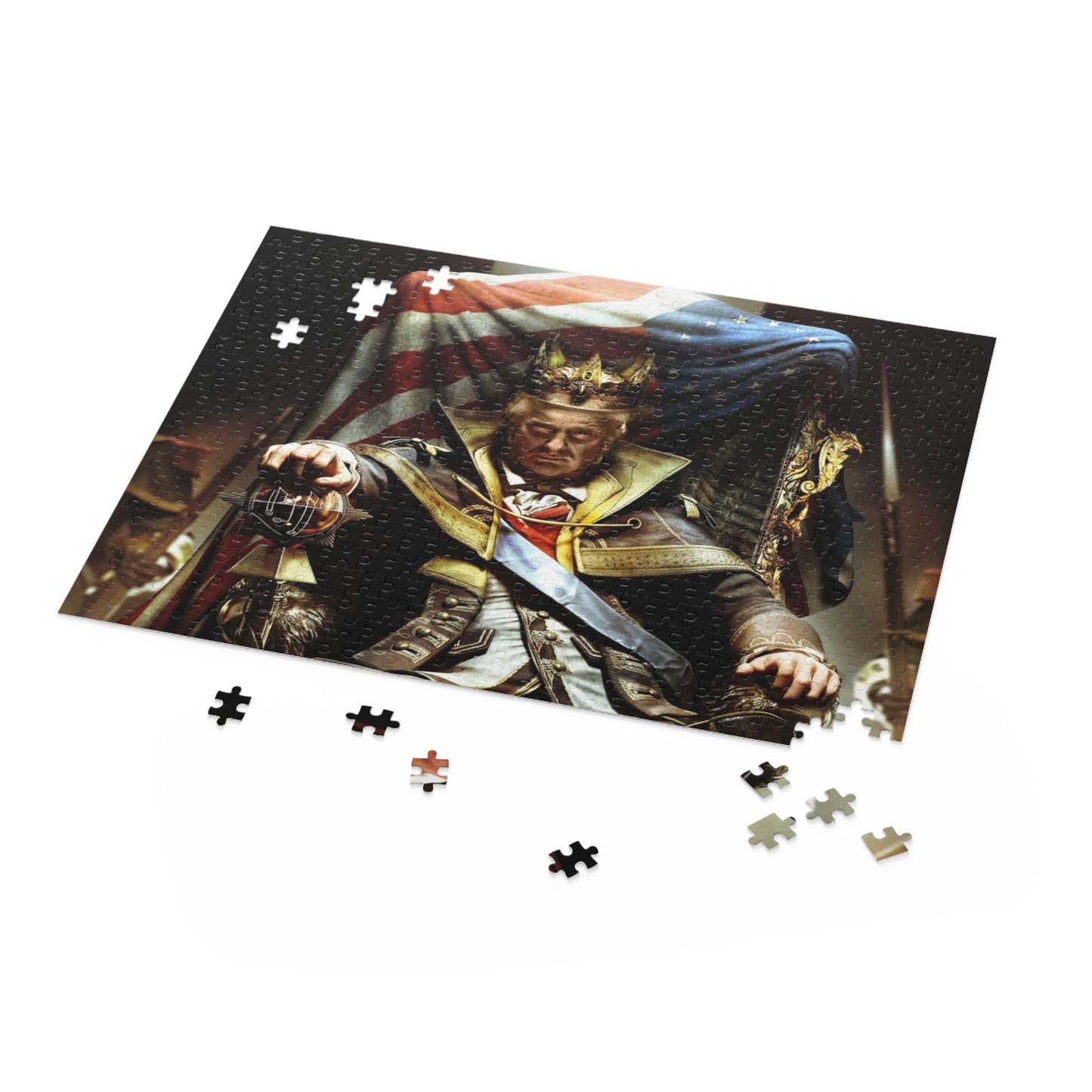 Trump The King Emperor America 252 or 500 piece Puzzle