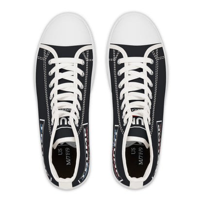 Trump 2024 Take America Back Black Women's High Top Sneakers Shoes