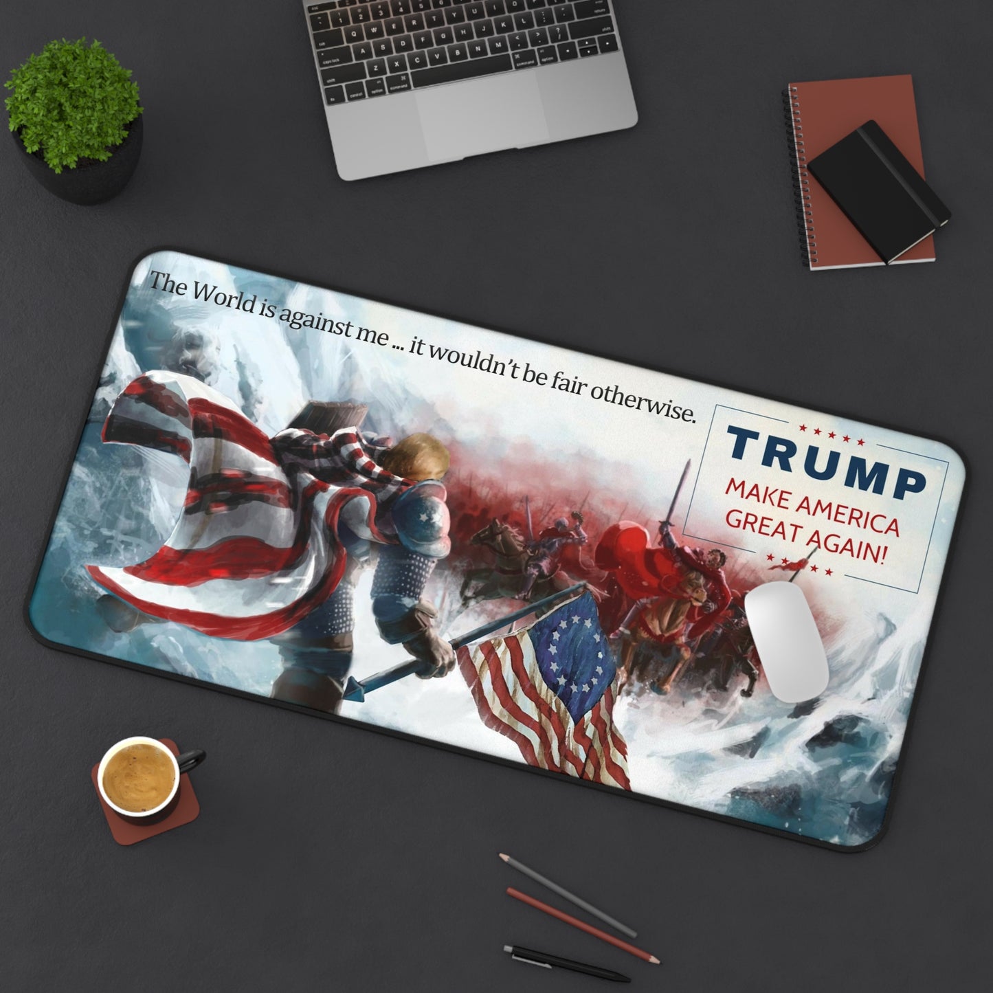 Donald Trump The Patriot High Definition MAGA American Desk Mats