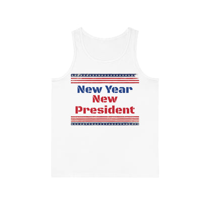 New Year, New President MAGA Unisex Softstyle™ Tank Top