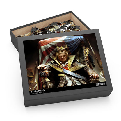 Trump The King Emperor America 252 or 500 piece Puzzle