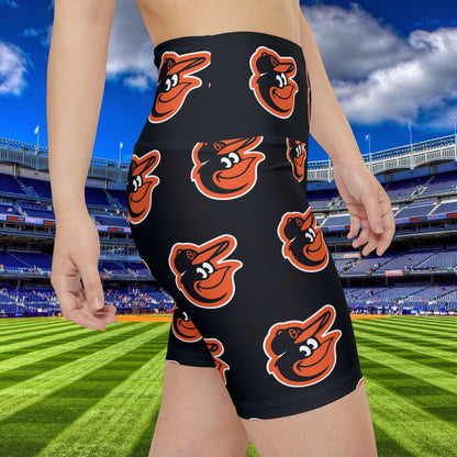 Baltimore Orioles MLB Baseball Women's Workout Bike Comfy Shorts
