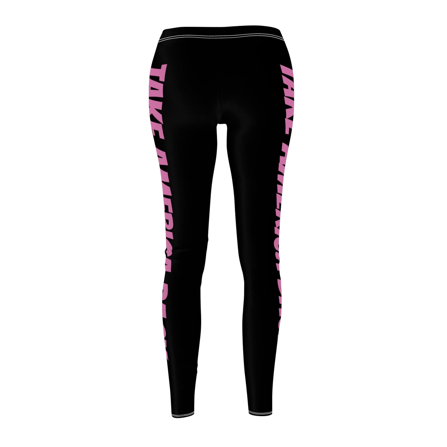 Take America Back Black and Pink Women's Casual Leggings Trump MAGA