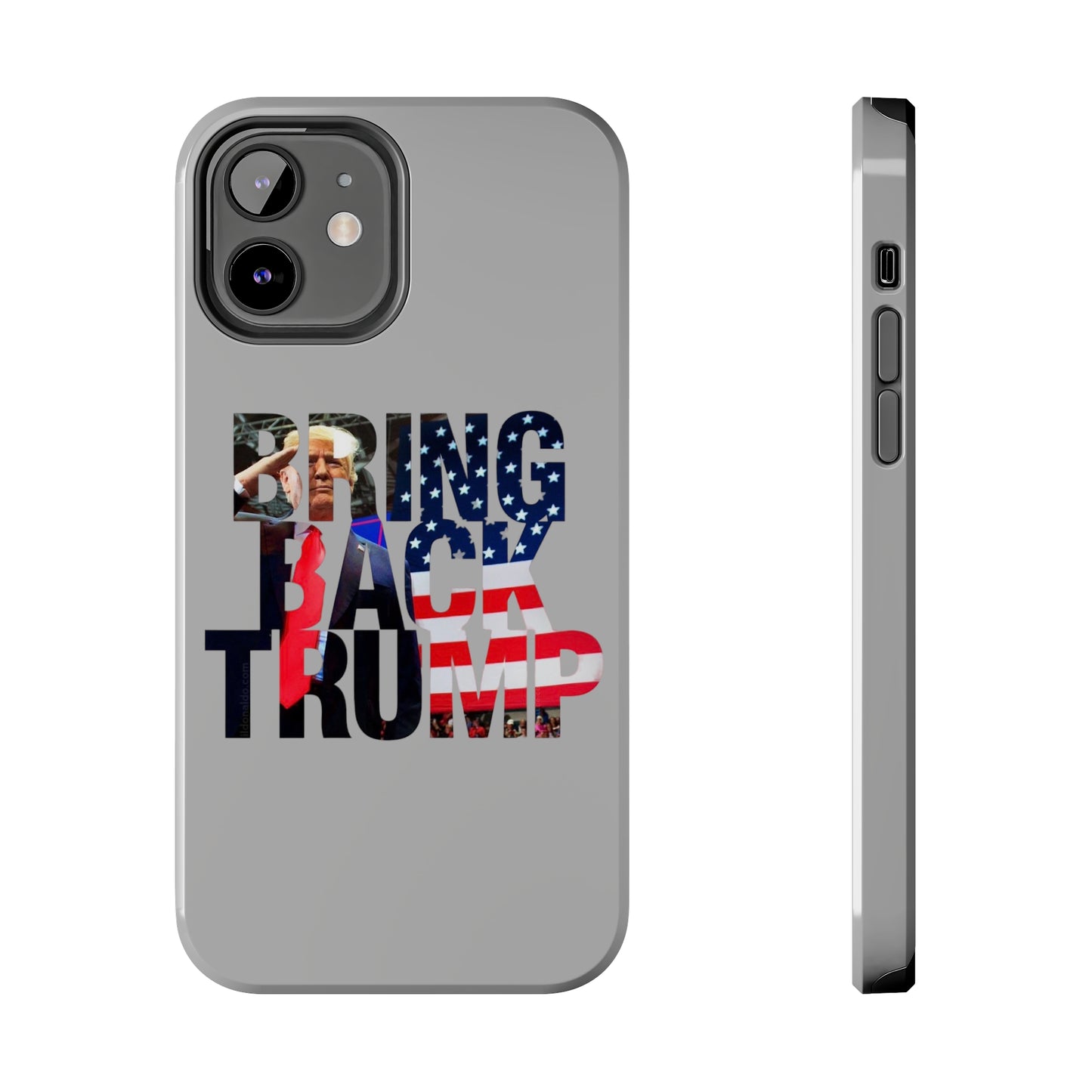 Bring Back Trump Gray Apple iPhone Tough Phone Cases