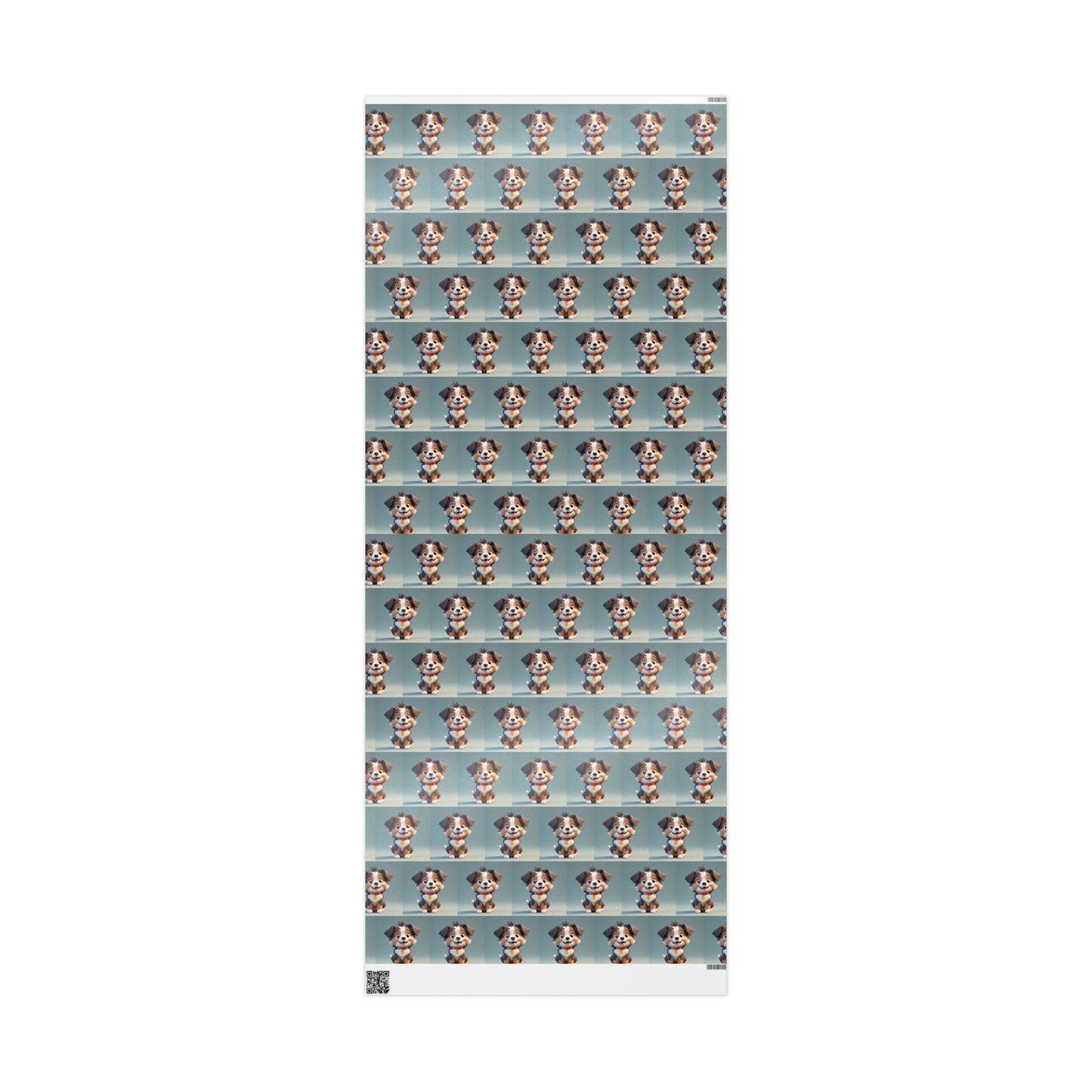 Australian Shepard Gray Birthday Gift Present Holiday Wrapping Paper Dog