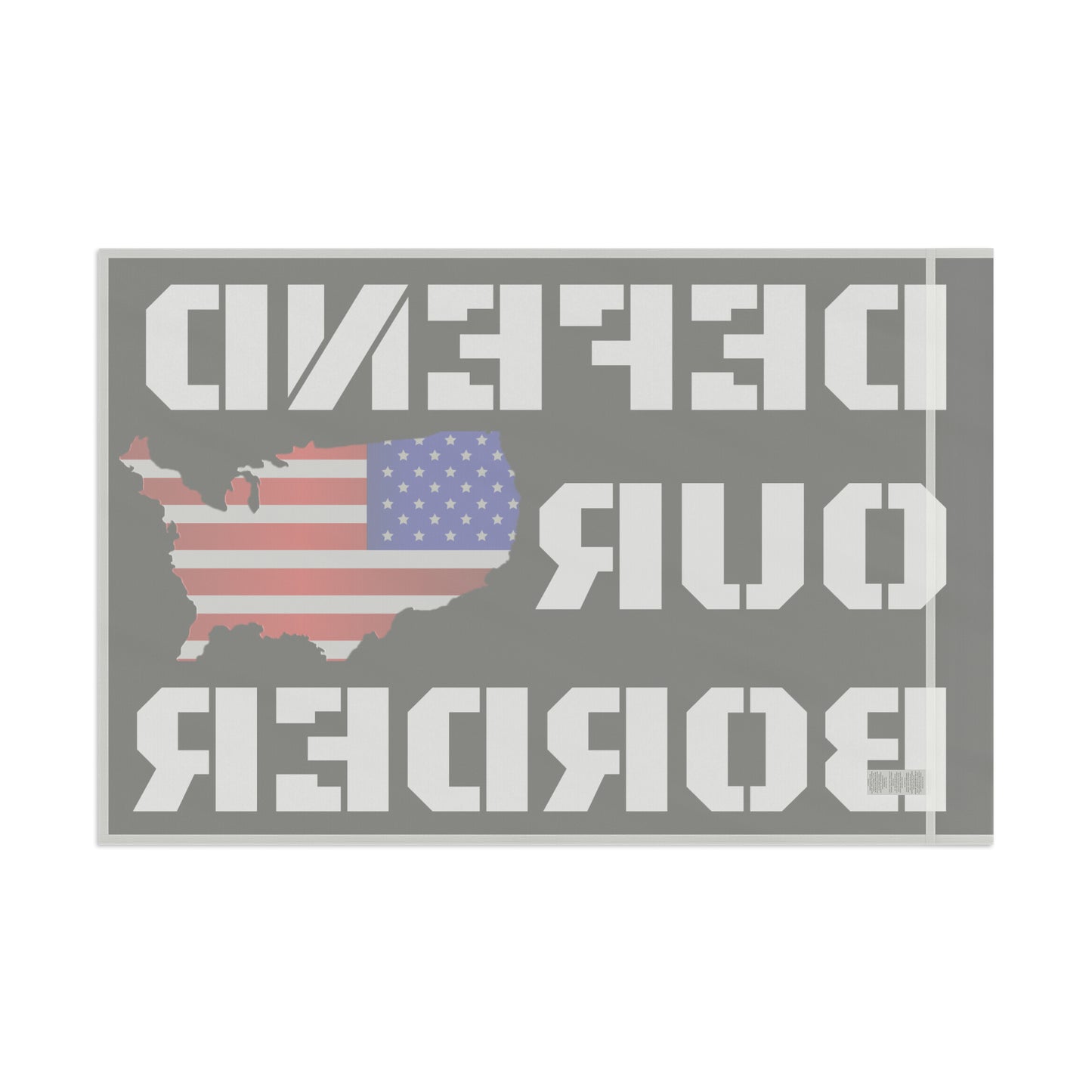 Defend our Border America Strong High Definition Print Outdoor indoor Flag