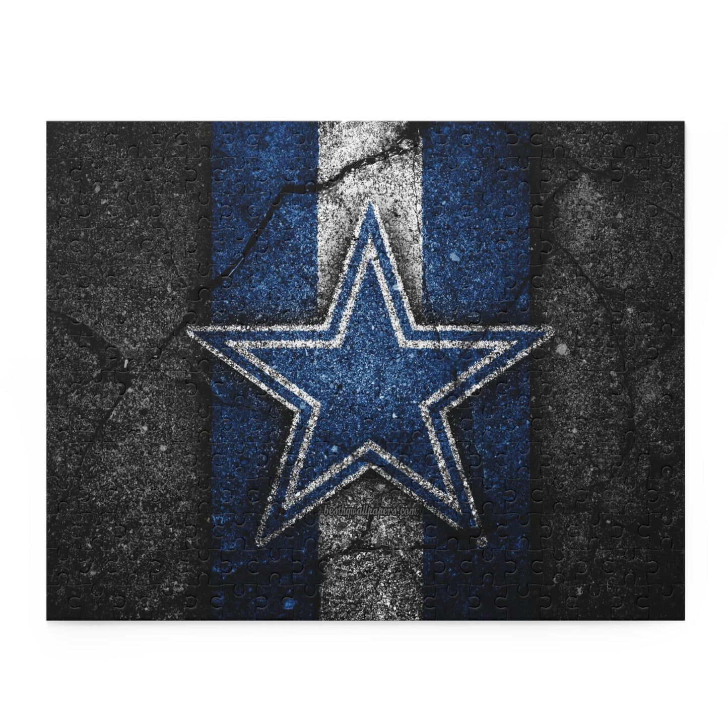 Dallas Cowboys Star Concrete Puzzle 252 Pieces