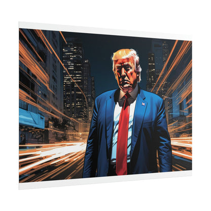 Trump Comic Book Style 1 Rolled Posters choose size and finish