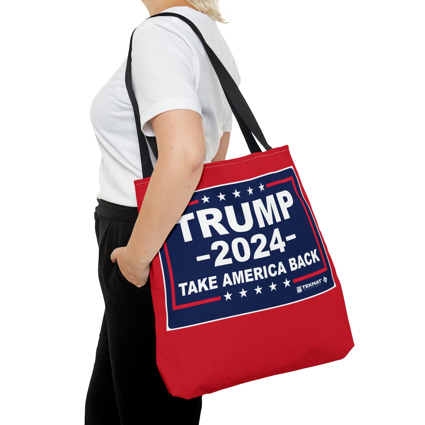 Trump 2024 Take America Back MAGA Rally Heavy Duty Tote Bag