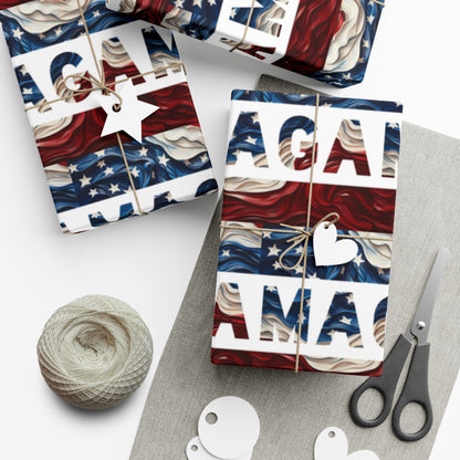 MAGA Christmas Gift Wrapping Paper