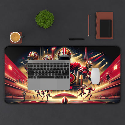 San Francisco 49ers NFL Football High Definition PC Desk Mat Mousepad