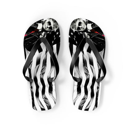 Cool Trump Leather jacket Comfy Summer Beach Unisex Flip Flops