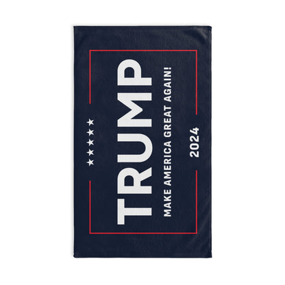 Trump 2024 Make America Great Again Kitchen Bathroom Soft Hand Towel