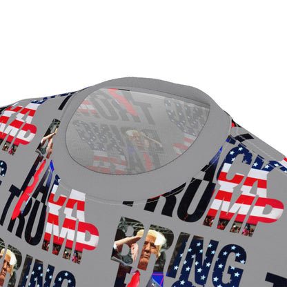 Bring Back Trump MAGA Unisex Cut & Sew Soft Tee