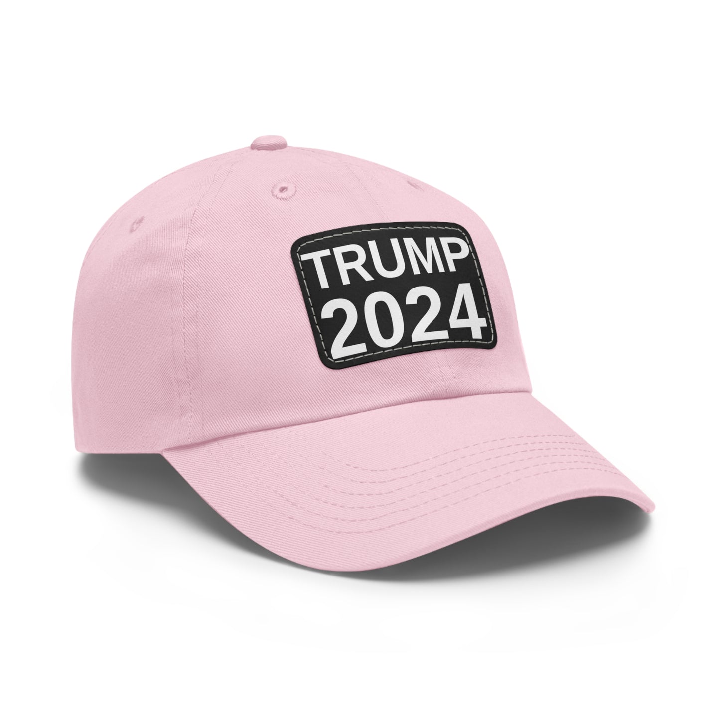 Women's Trump 2024 leather patch hat