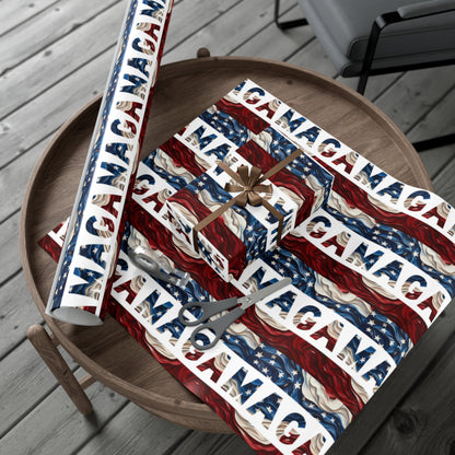 MAGA Christmas Gift Wrapping Paper