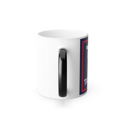 Color Morphing Trump 2024 Take America Back Heat Reacting Coffee Mug 11oz