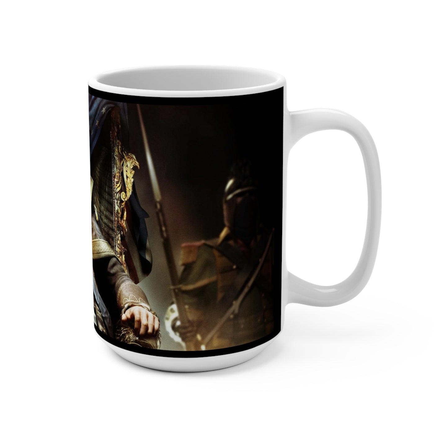 King Donald Trump Flag gift Jumbo Ceramic Coffee Mug 15oz MAGAGA