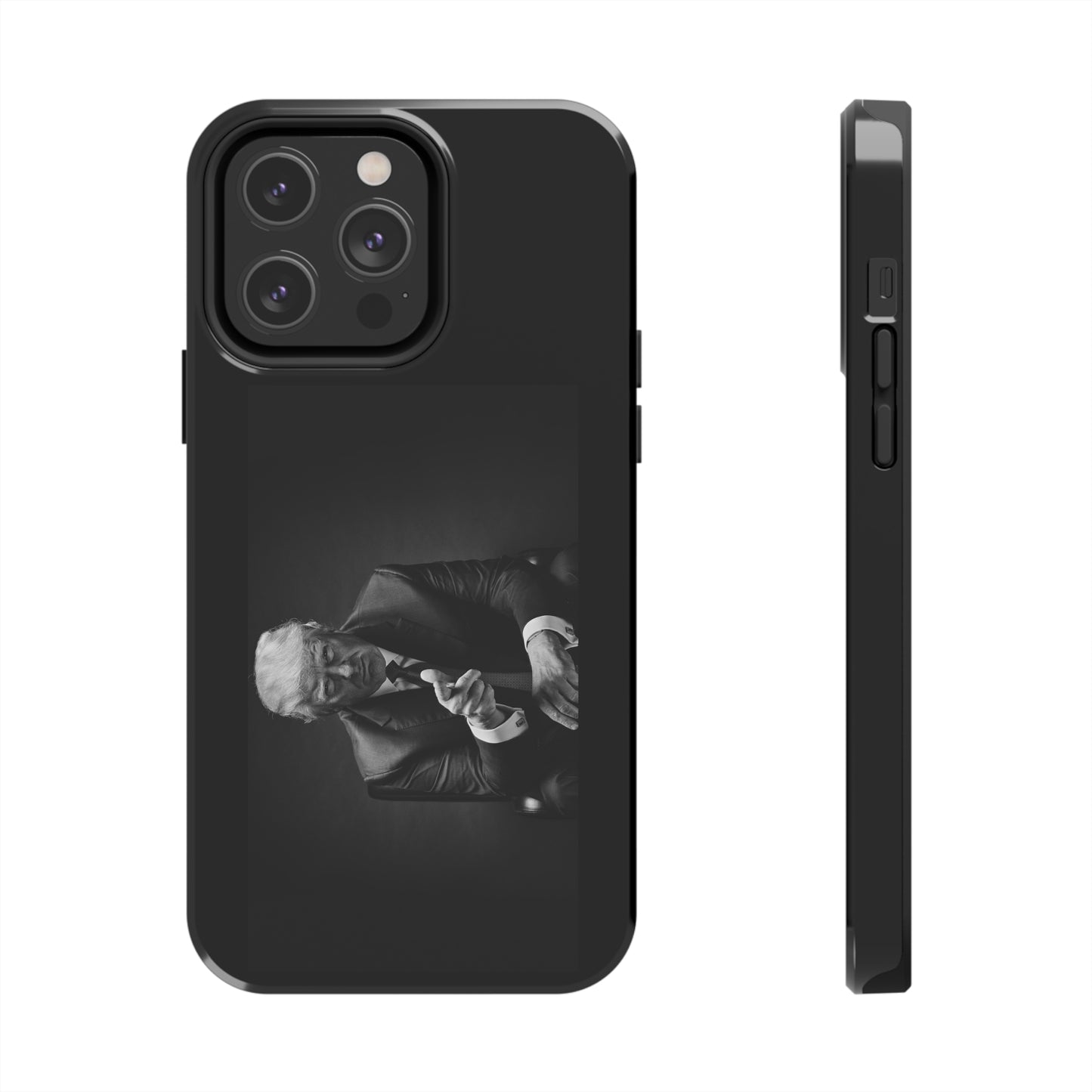 Trump You're Fired Black Apple iPhone Tough Phone Cases