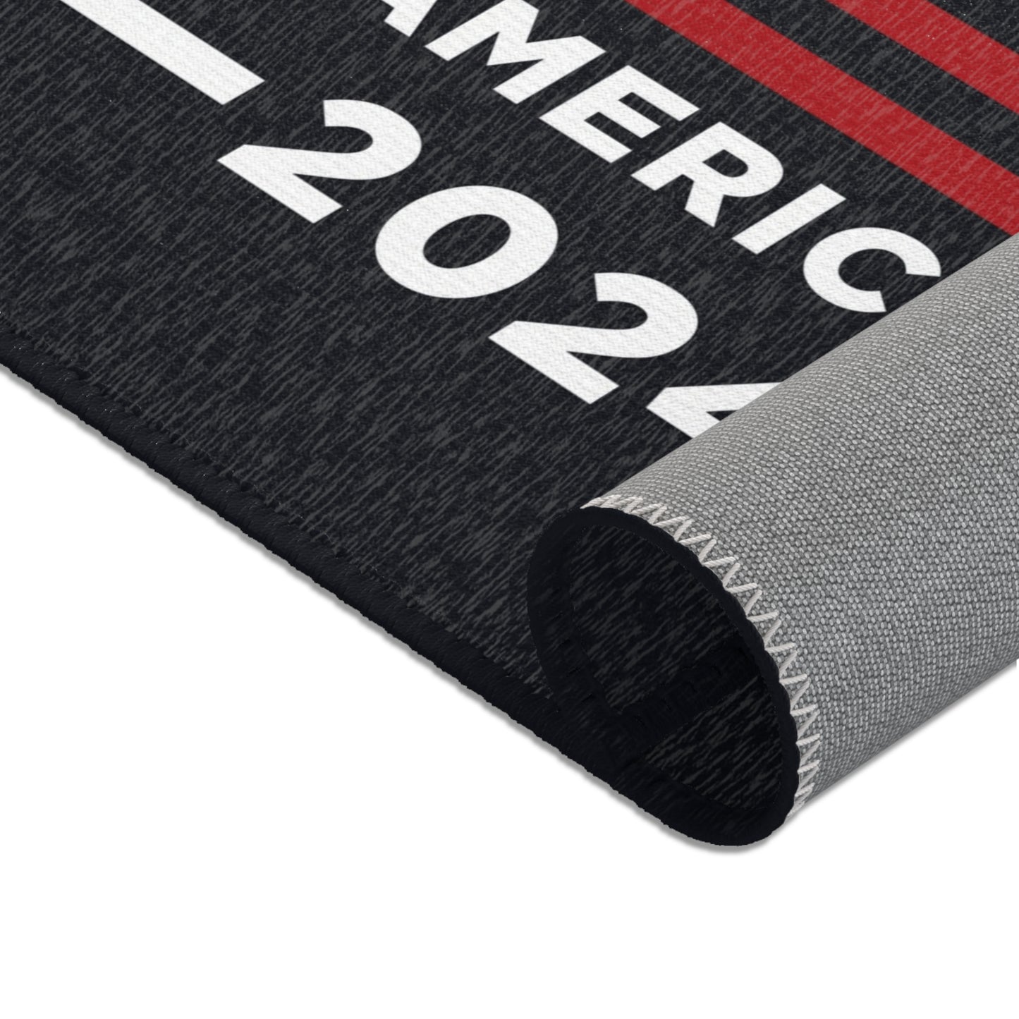 Trump Take America Back 2024 Large polyester hemmed Flat Lay Area Rugs MAGA