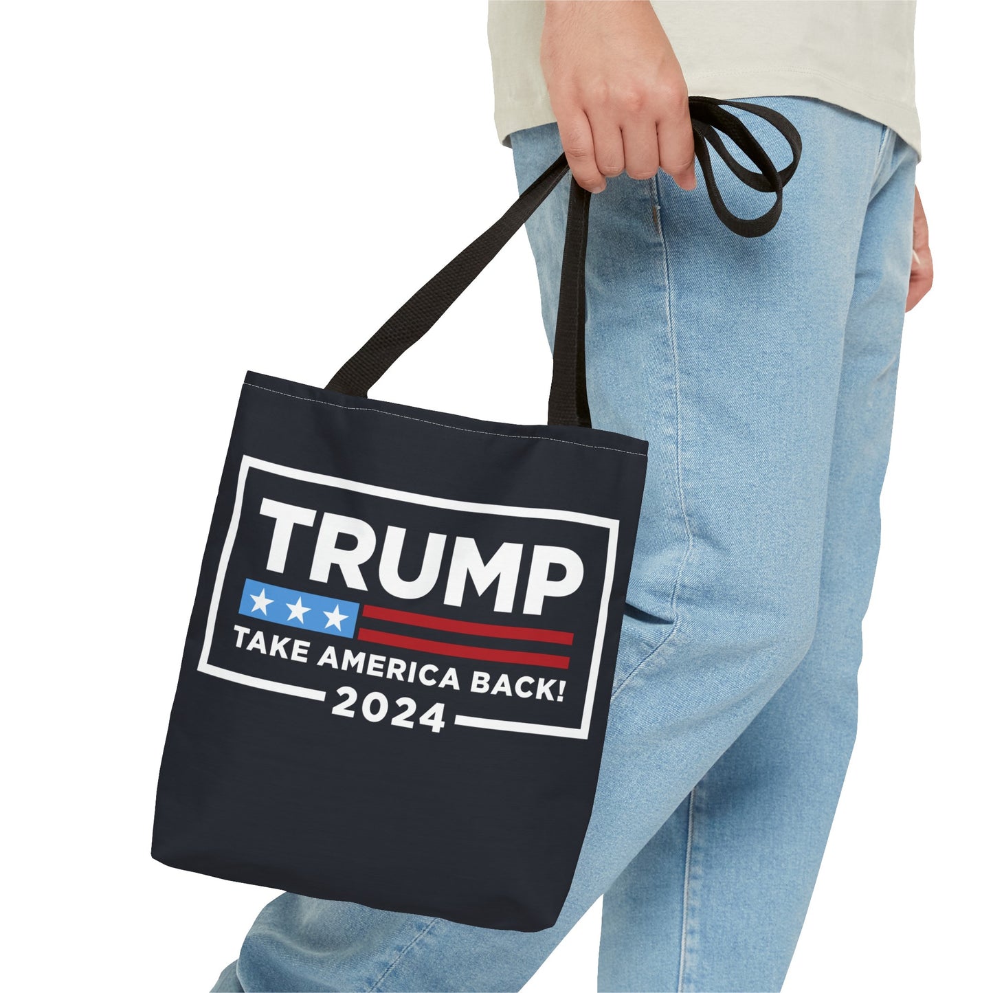 Trump Take America Back MAGA Rally Durable Heavy Duty Tote Bag