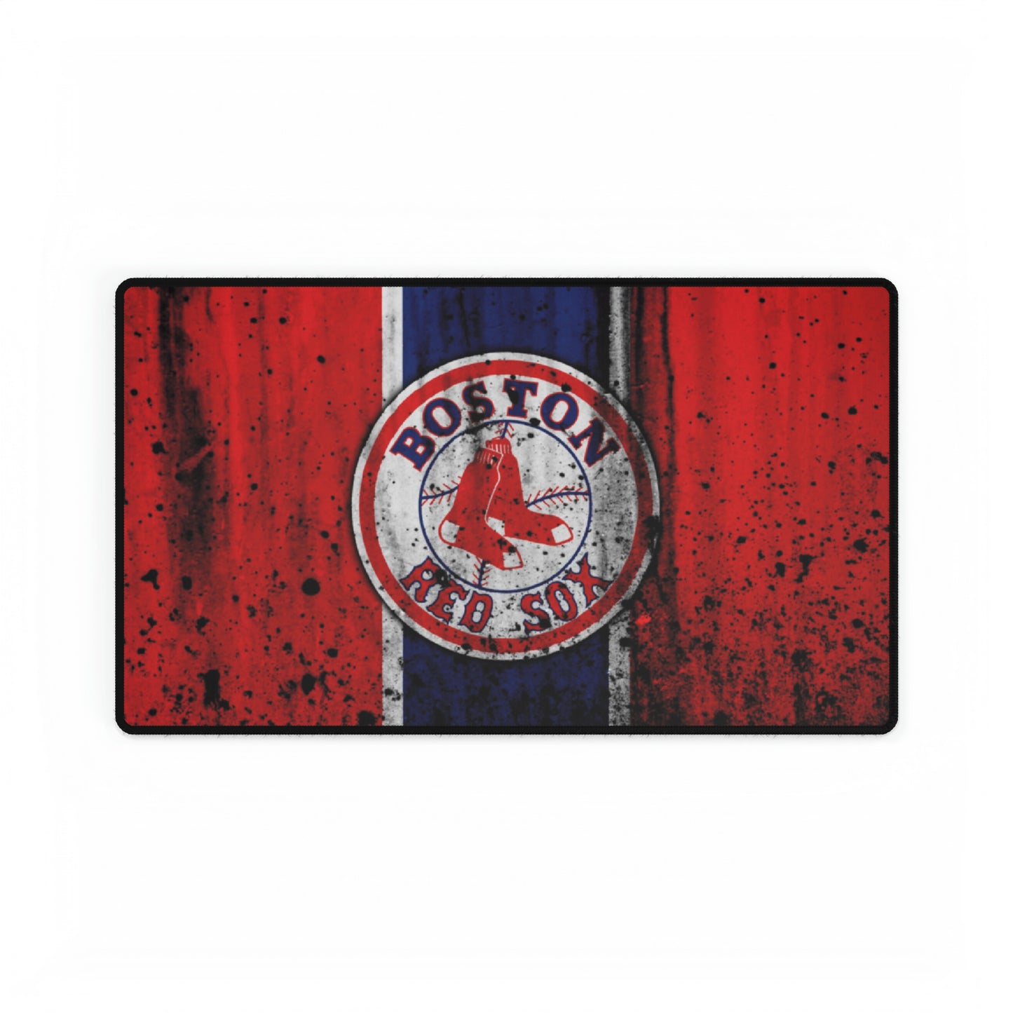 Boston Red Sox Paint splatter MLB Baseball High Definition Desk Mat
