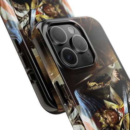 King Donald Trump Emperor Apple iPhone Tough Phone Cases